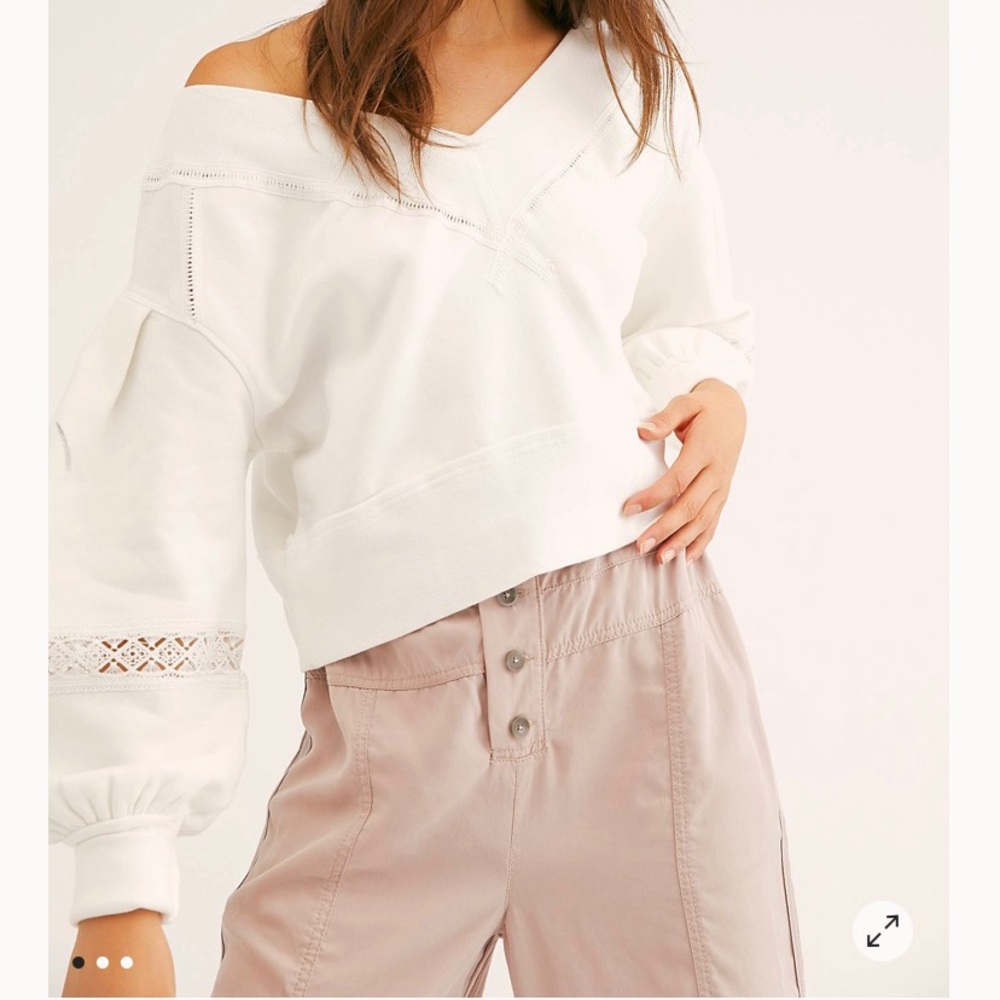 NWT Free People Sabrina Pullover size M